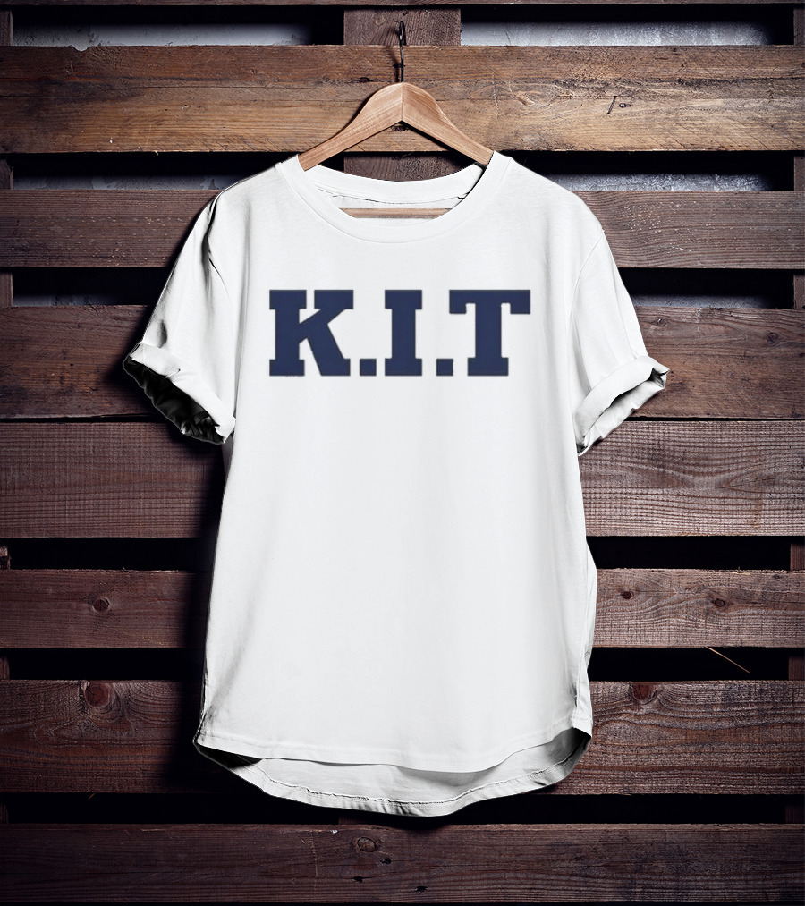 K.I.T Bold Dark Themed Apparel Concept T-Shirt