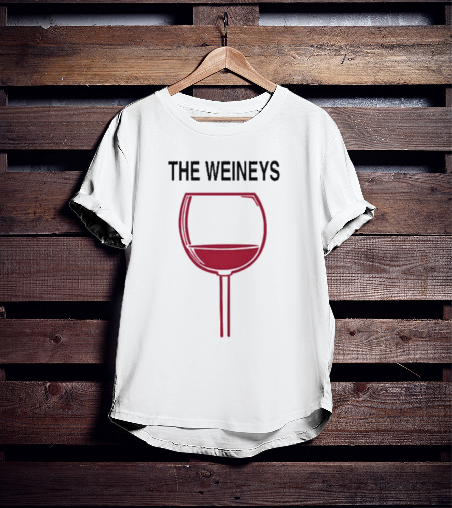 Matt Glantz The Weineys Red Wine Glass T-Shirt