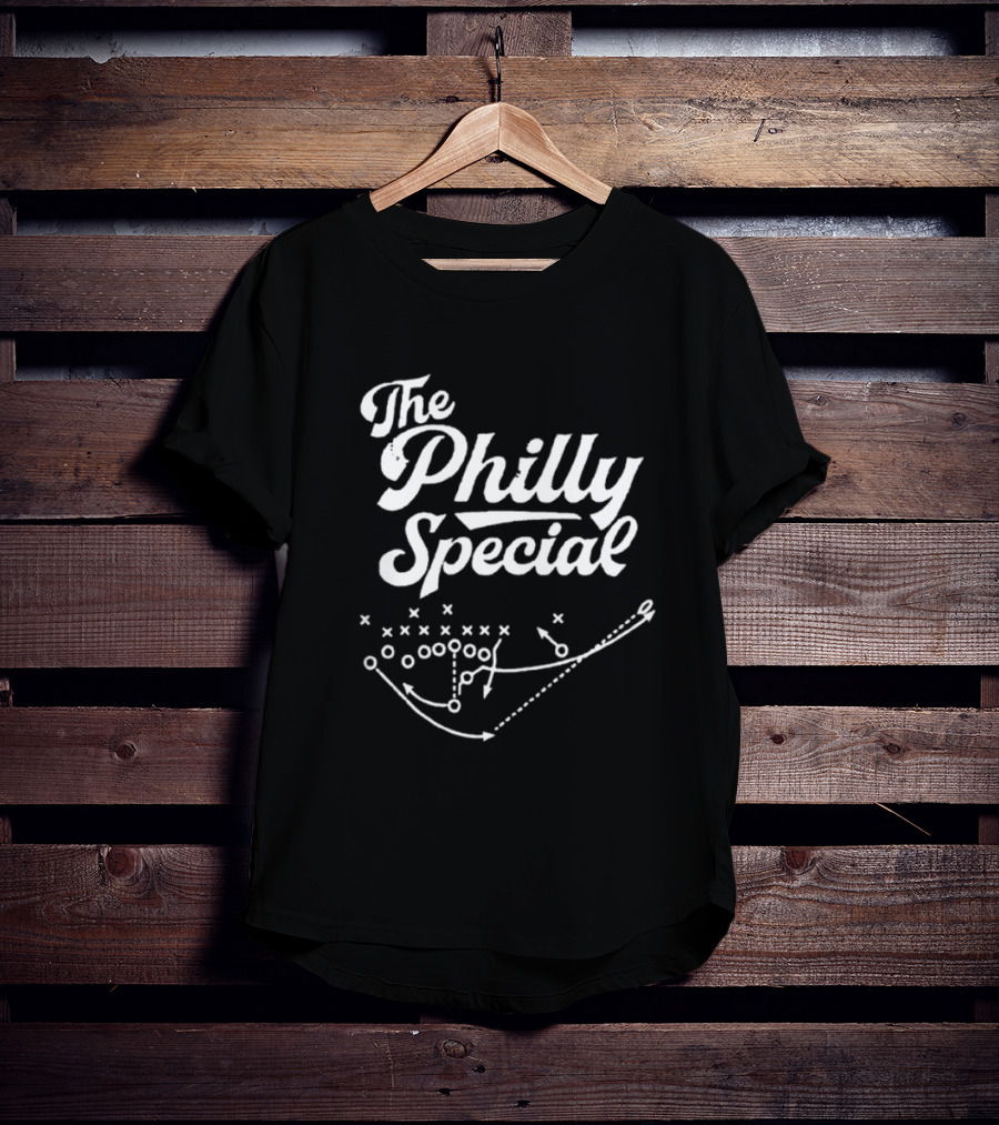 The Philly Special Football Play Diagram T-Shirt