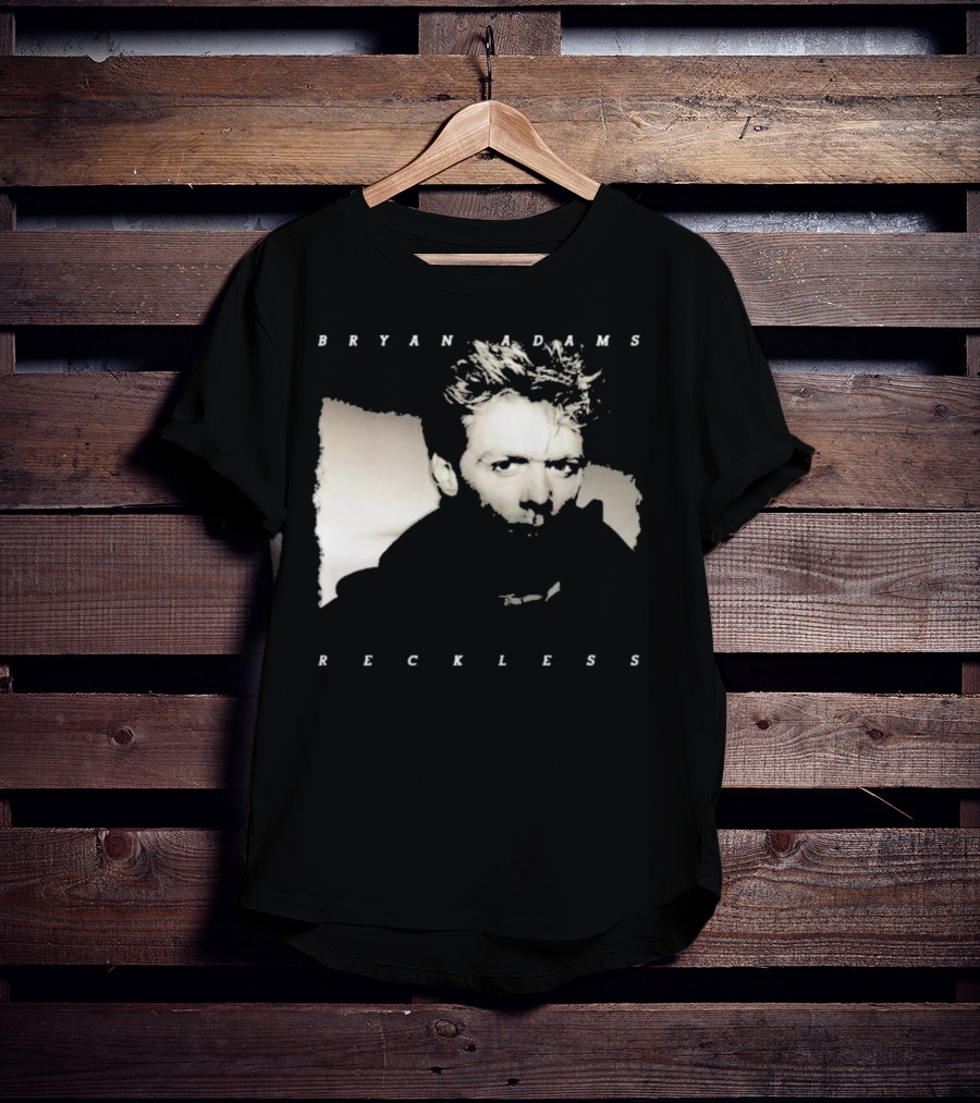 Bryan Adams Reckless Album Cover T-Shirt