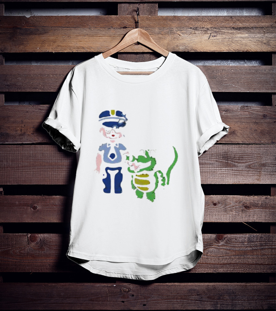 All Crocodilians Are Beautiful Police Officer And Friendly Crocodile T-Shirt