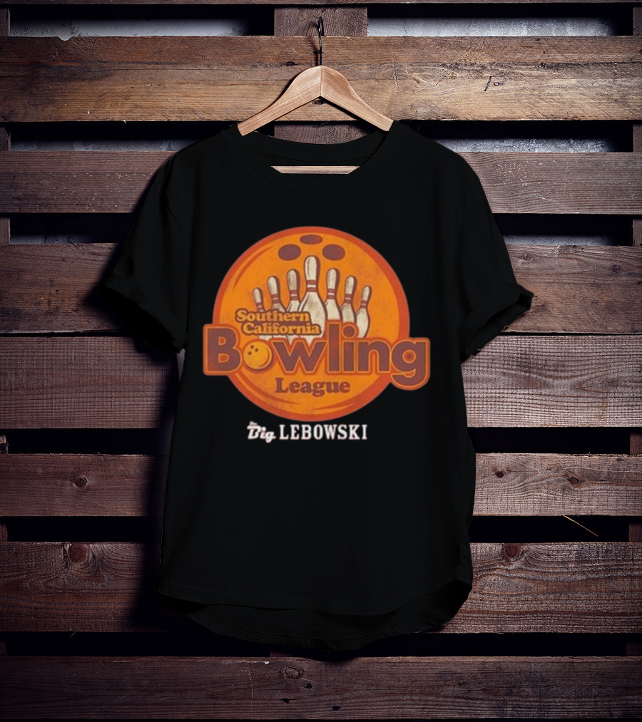 Southern California Bowling League Big Lebowski T-Shirt
