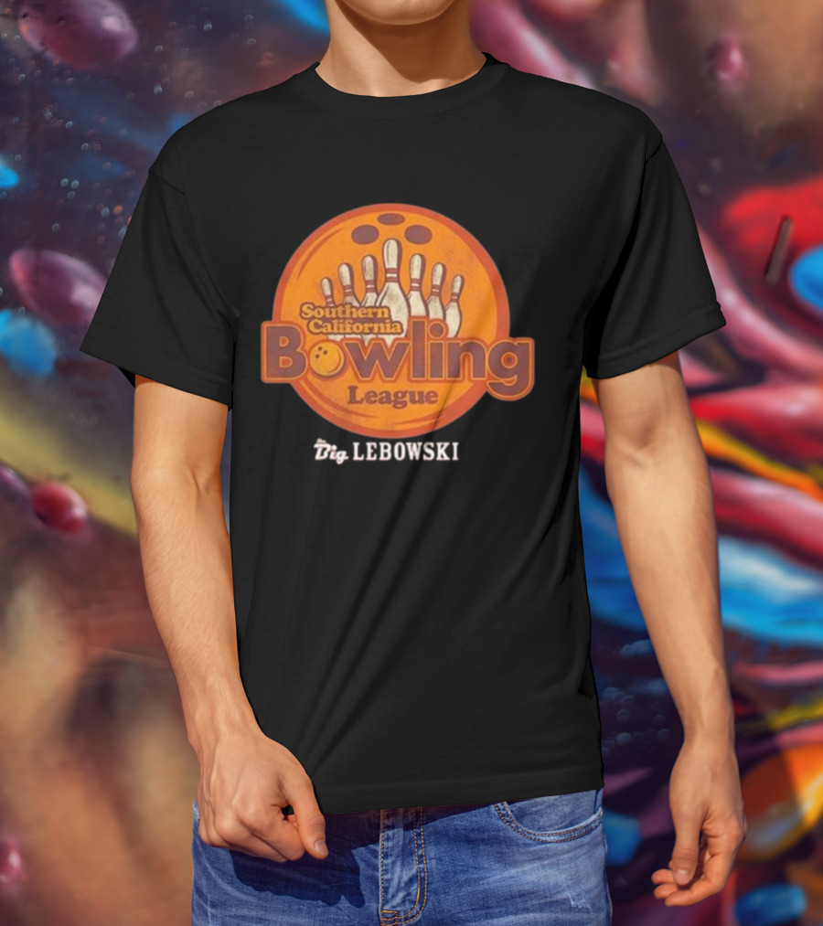 Southern California Bowling League Big Lebowski T-Shirt