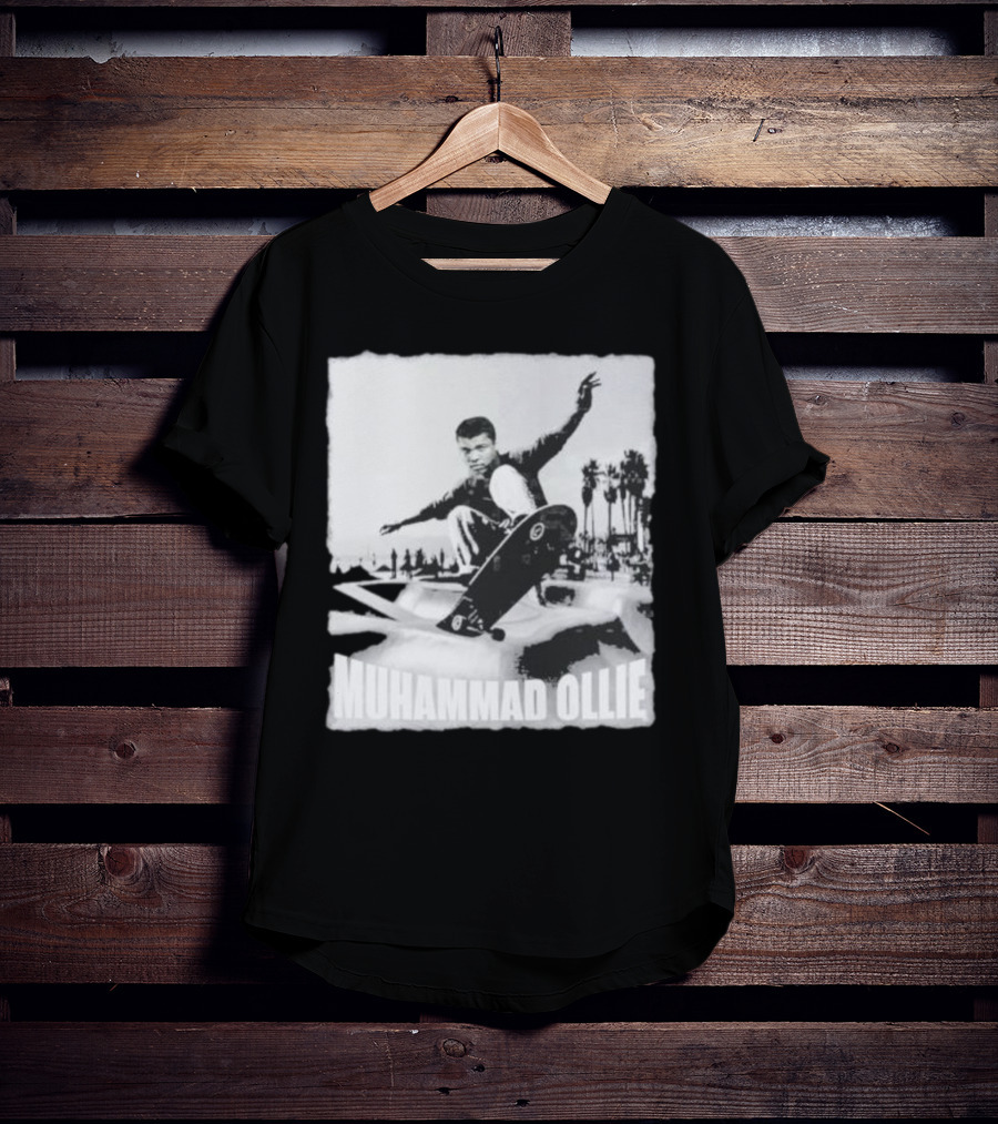 Muhammad Ollie Skateboarding Legend Crossover T-Shirt