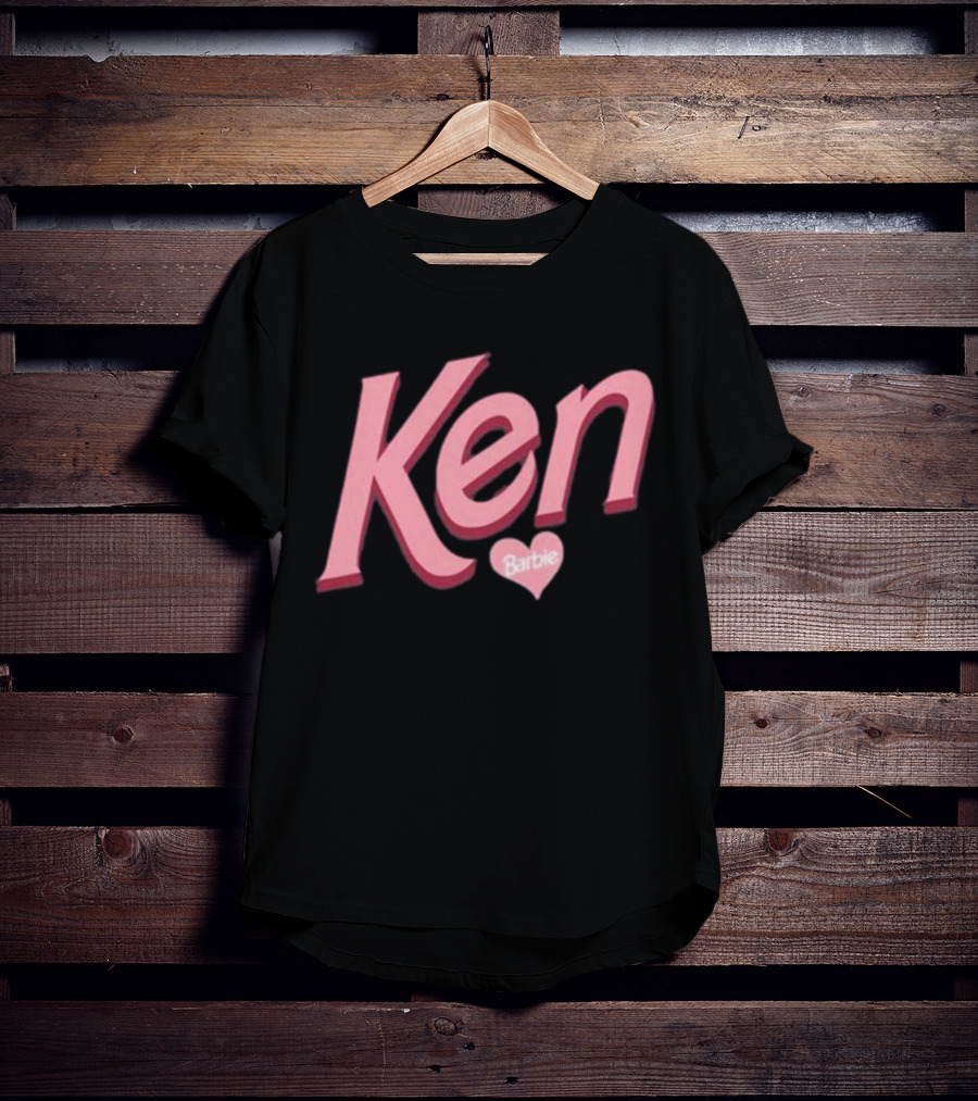 Ken Barbie Heart Love Valentine's T-Shirt