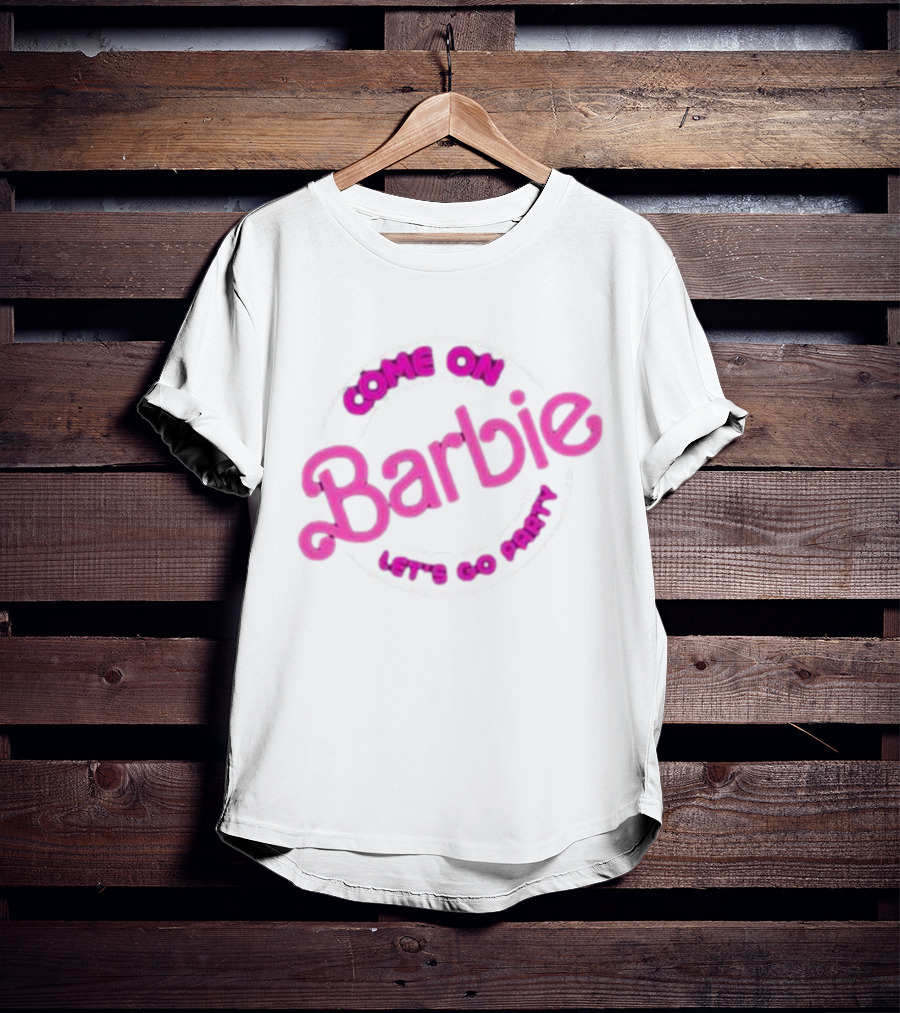 Come On Barbie Let's Go Party Retro T-Shirt