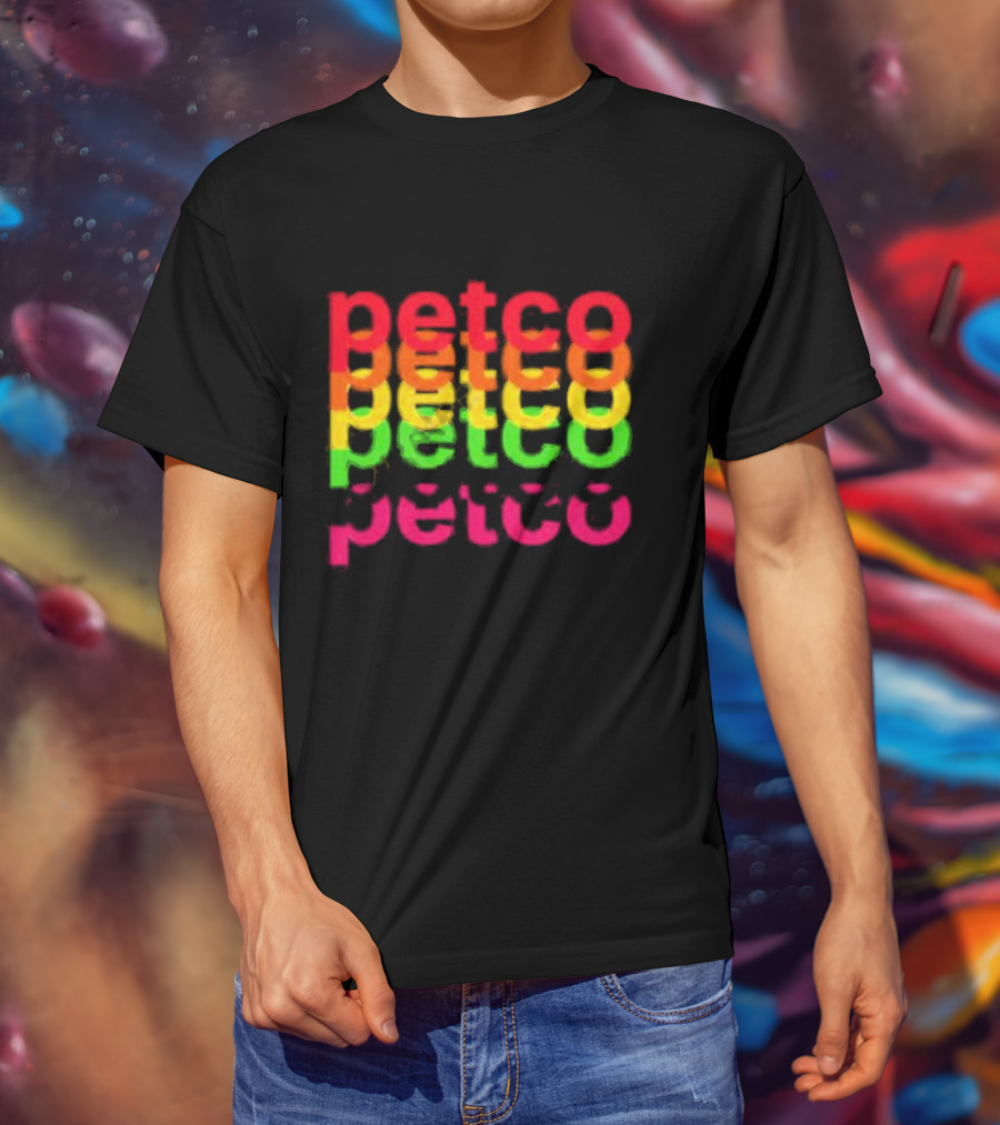 Rainbow Petco Multicolor Reflections T-Shirt