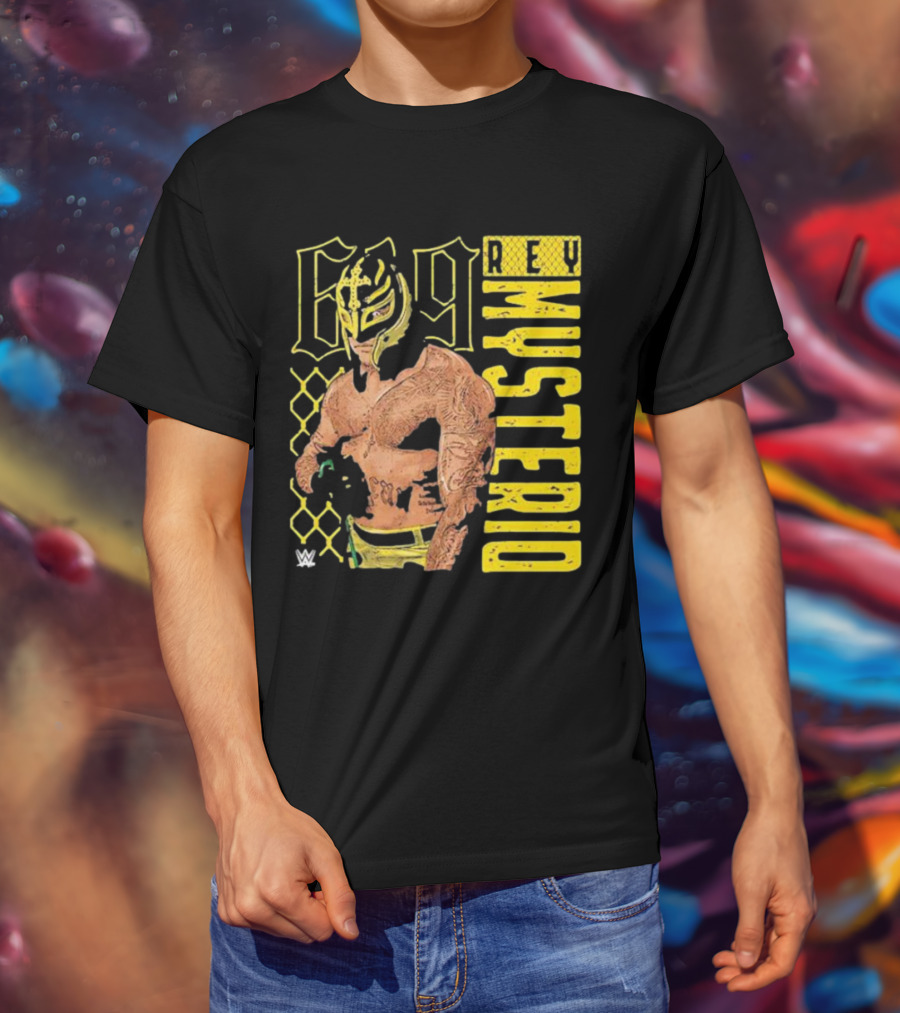 Rey Mysterio 619 WWE Pose Mysterio T-Shirt