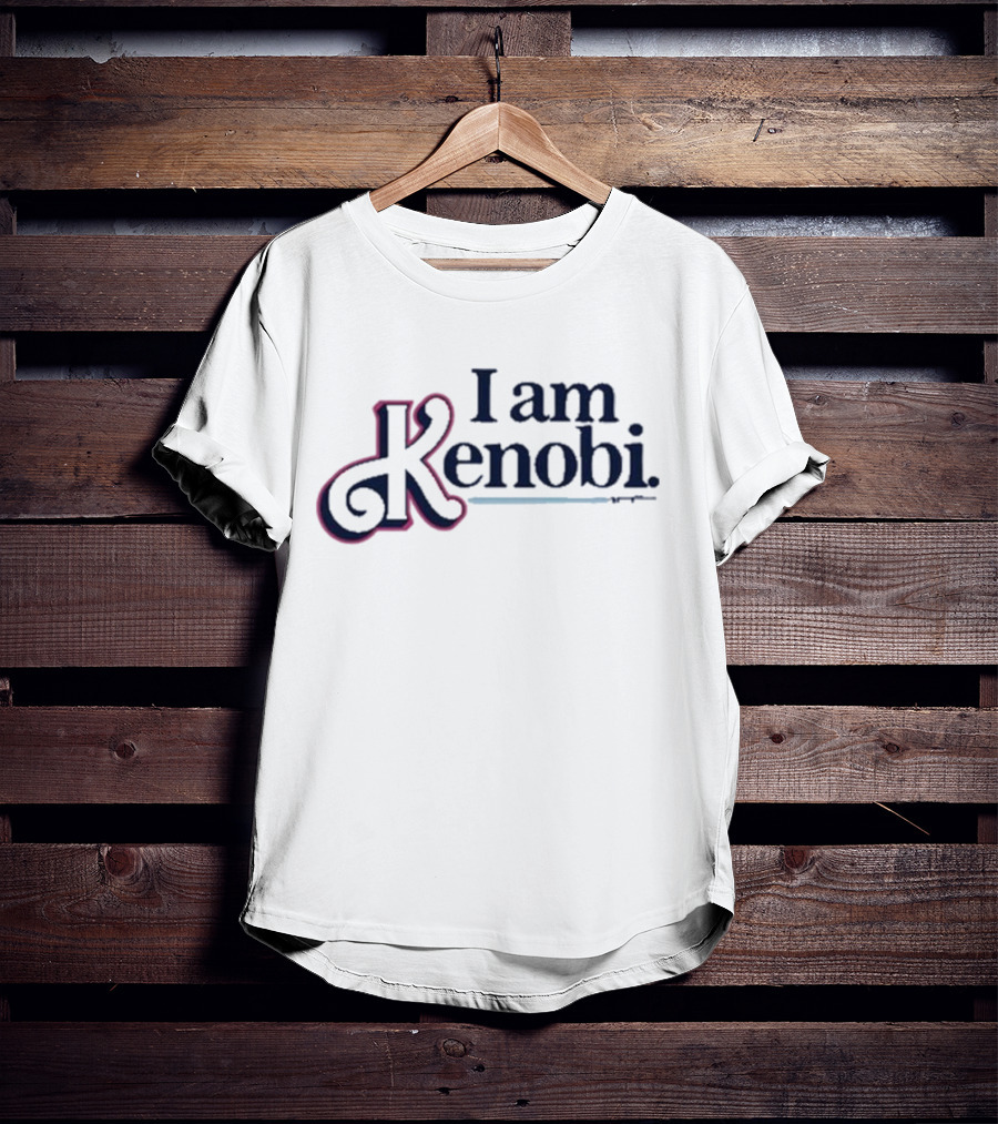 I Am Kenobi May The Kenergy Be With You Lightsaber T-Shirt
