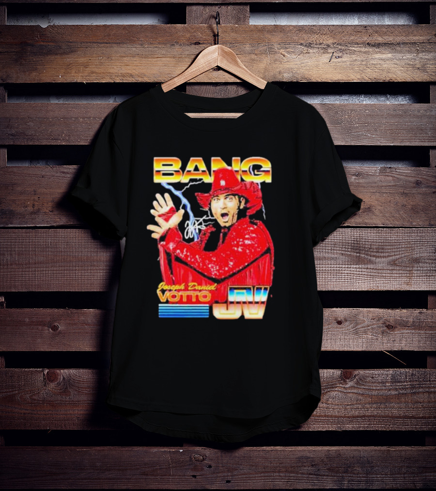 BANG Joey Daniel Votto JV Wrestler Signature T-Shirt