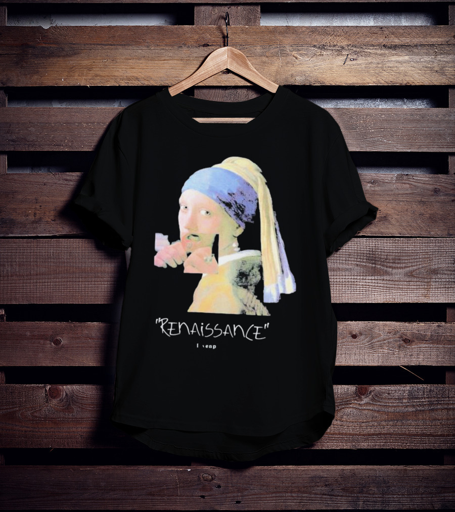 Renaissance Girl With A Pearl Earring Eleven Paris Men's T-Shirt