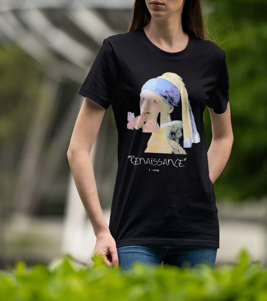 Renaissance Girl With A Pearl Earring Eleven Paris Men's T-Shirt
