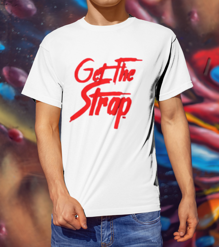 Version 1 Get The Strap Red T-Shirt