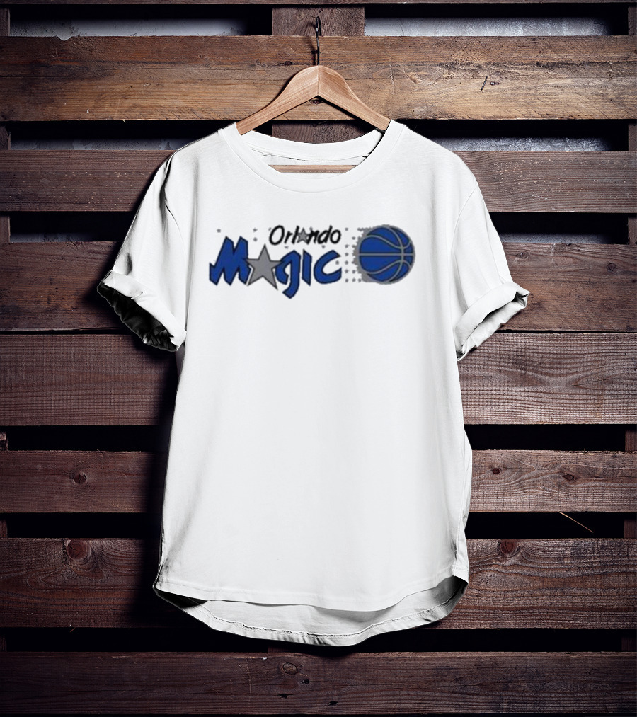 Orlando Magic Classic Retro Basketball Emblem T-Shirt