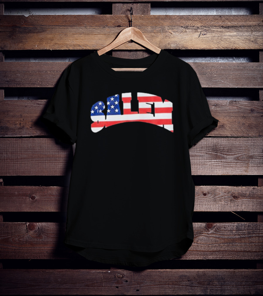 American Flag Salem T-Shirt