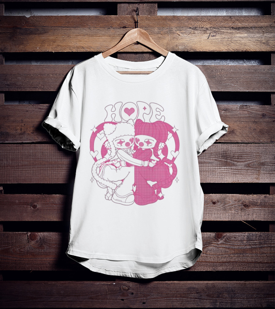 Hope Heart Embrace LizI Grace T-Shirt