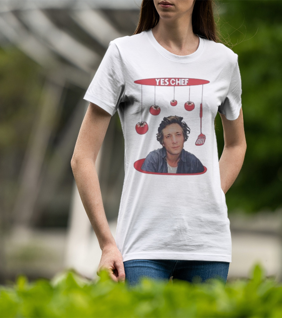 Yes Chef Tomato Mobile With Celebrity Chef T-Shirt