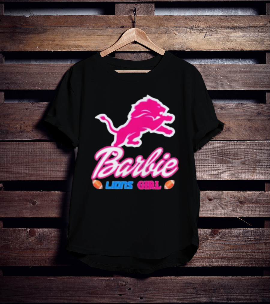 Barbie Lions Girl Football T-Shirt