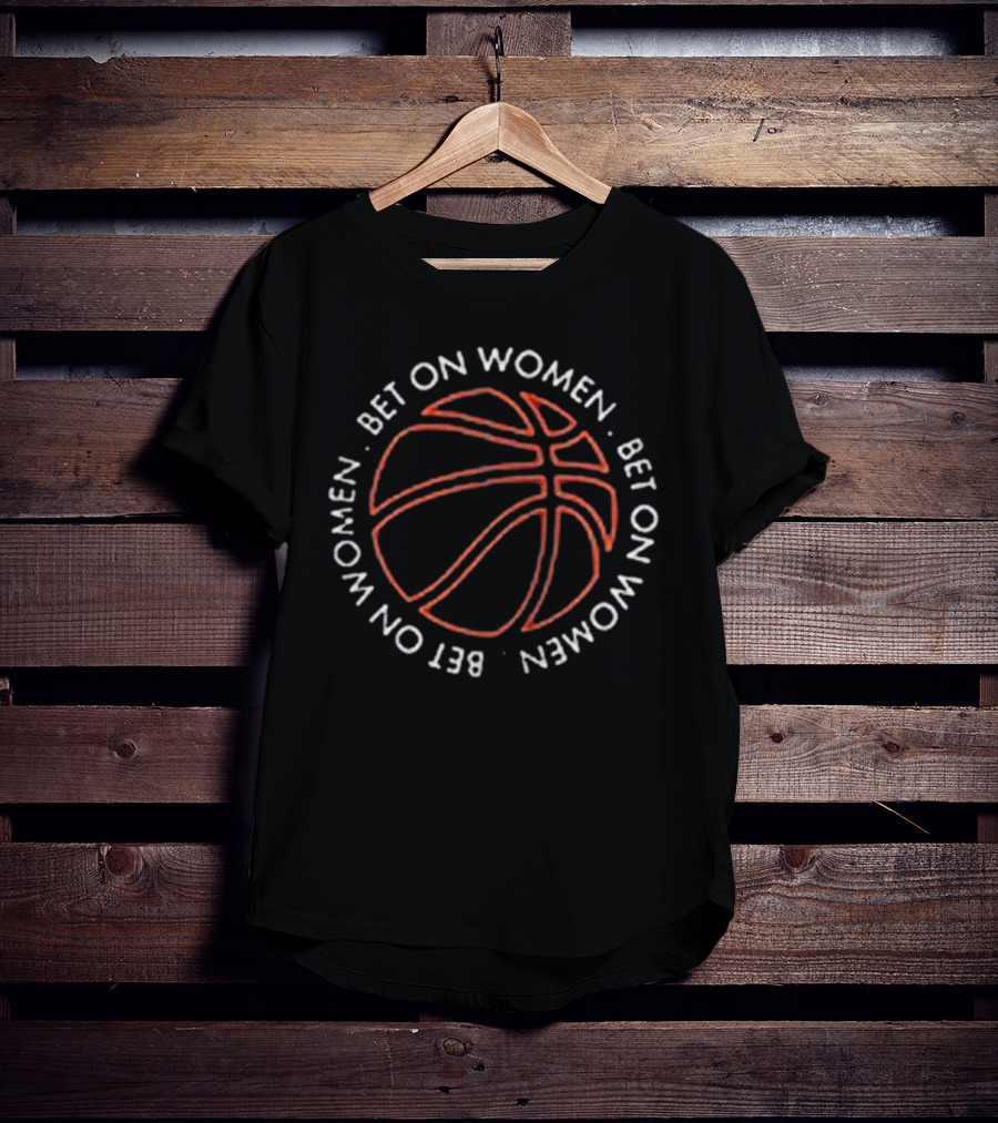 Bet On Women Basketball Circle Champion T-Shirt