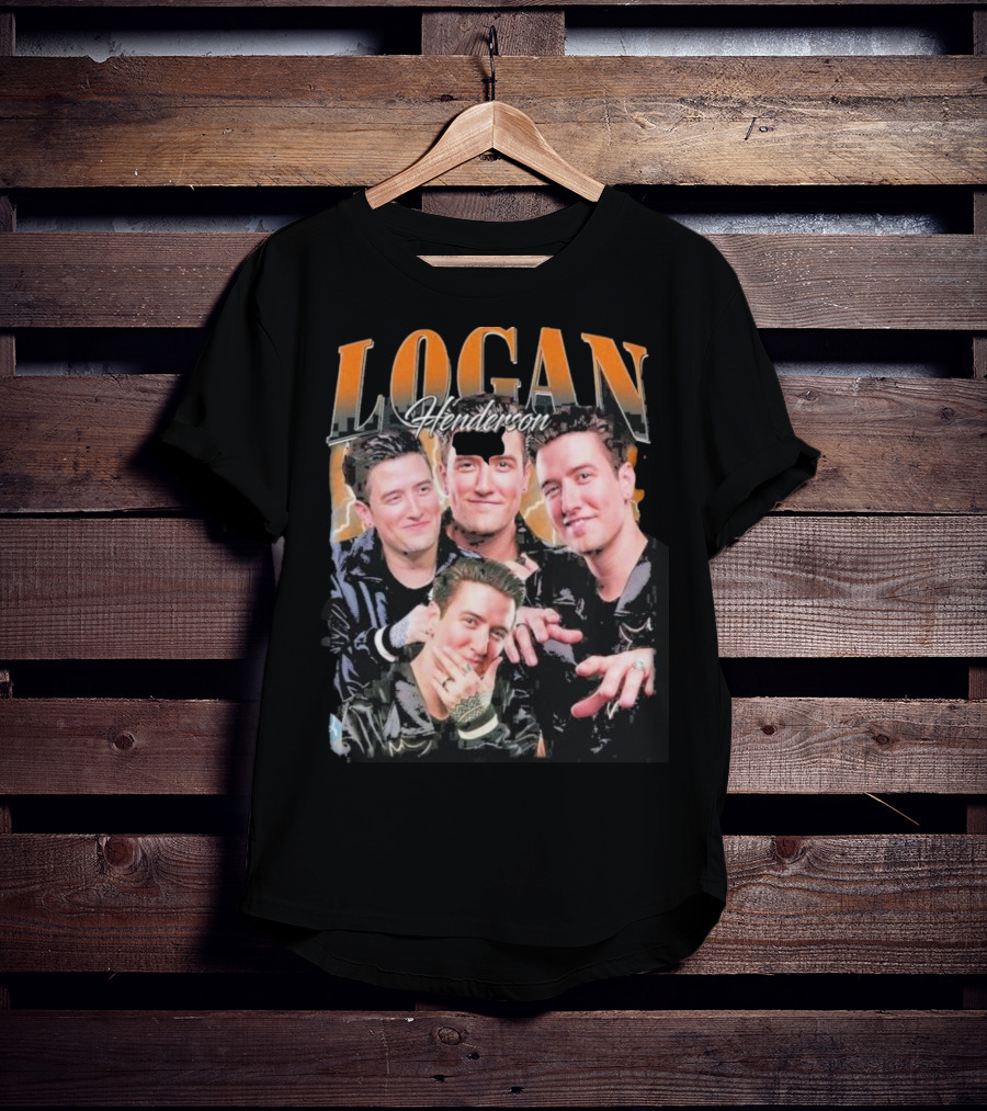Logan Henderson Vintage And Man T-Shirt