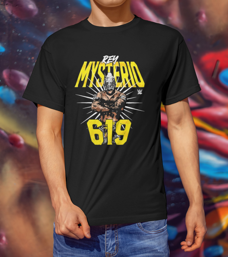 Rey Mysterio WWE 619 Wrestling T-Shirt