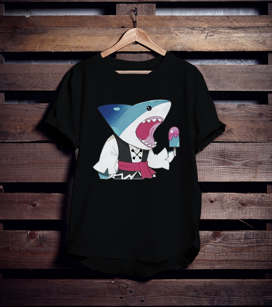 Shroomie Sorbet Shark Cookie Ice Cream Treat T-Shirt