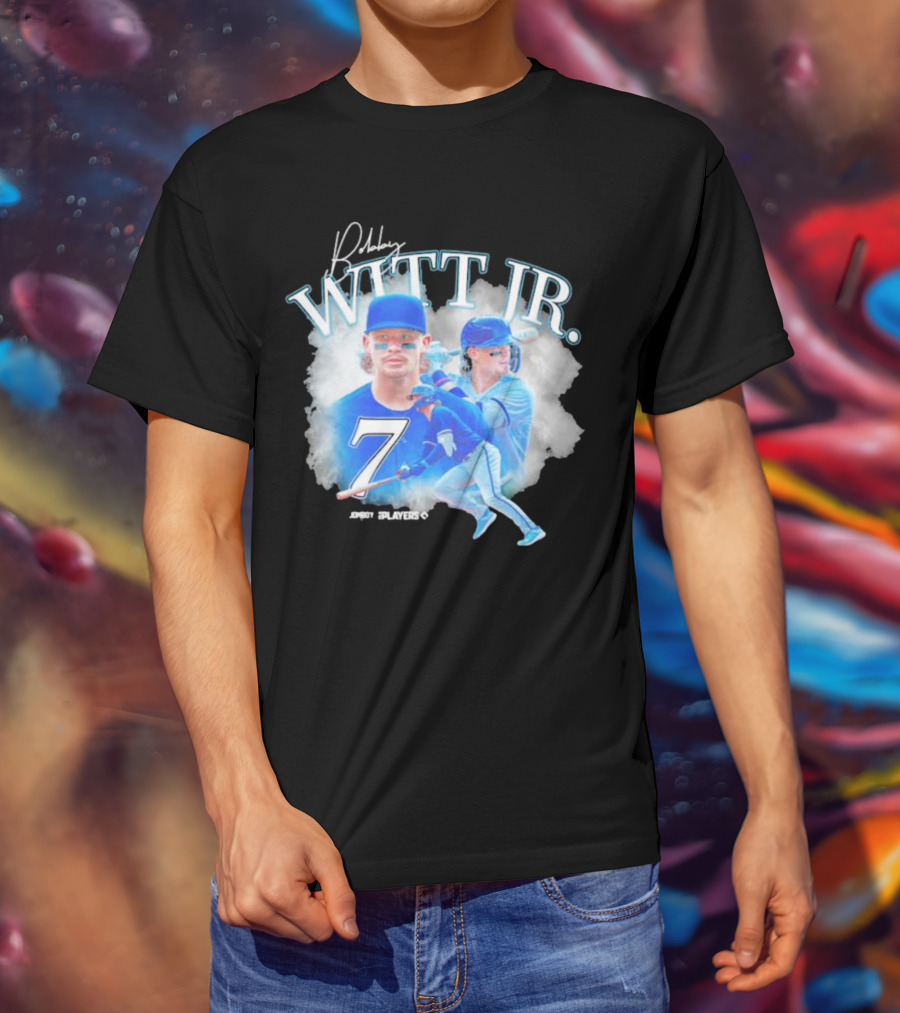 Bobby Witt Jr. 7 Signature Series Ambit Players T-Shirt
