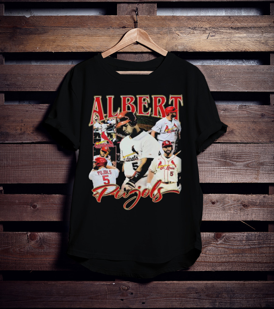 Albert Pujols St. Louis Cardinals Baseball Legend T-Shirt