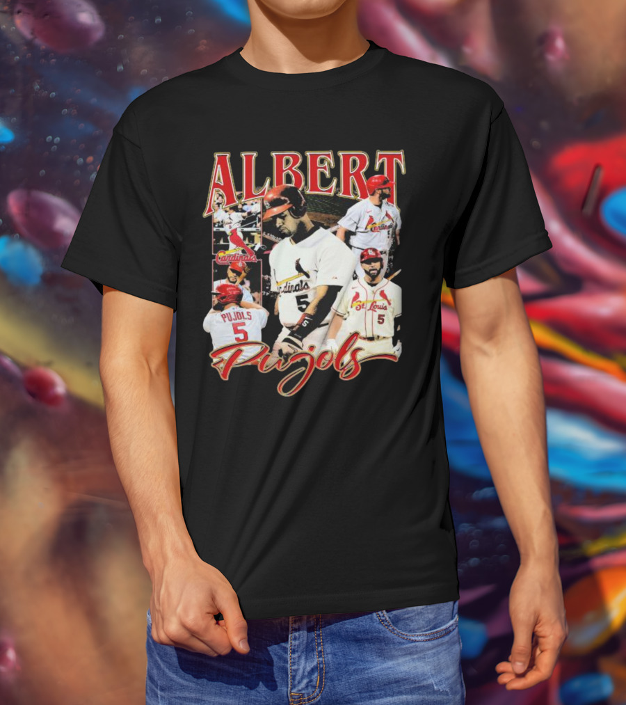 Albert Pujols St. Louis Cardinals Baseball Legend T-Shirt