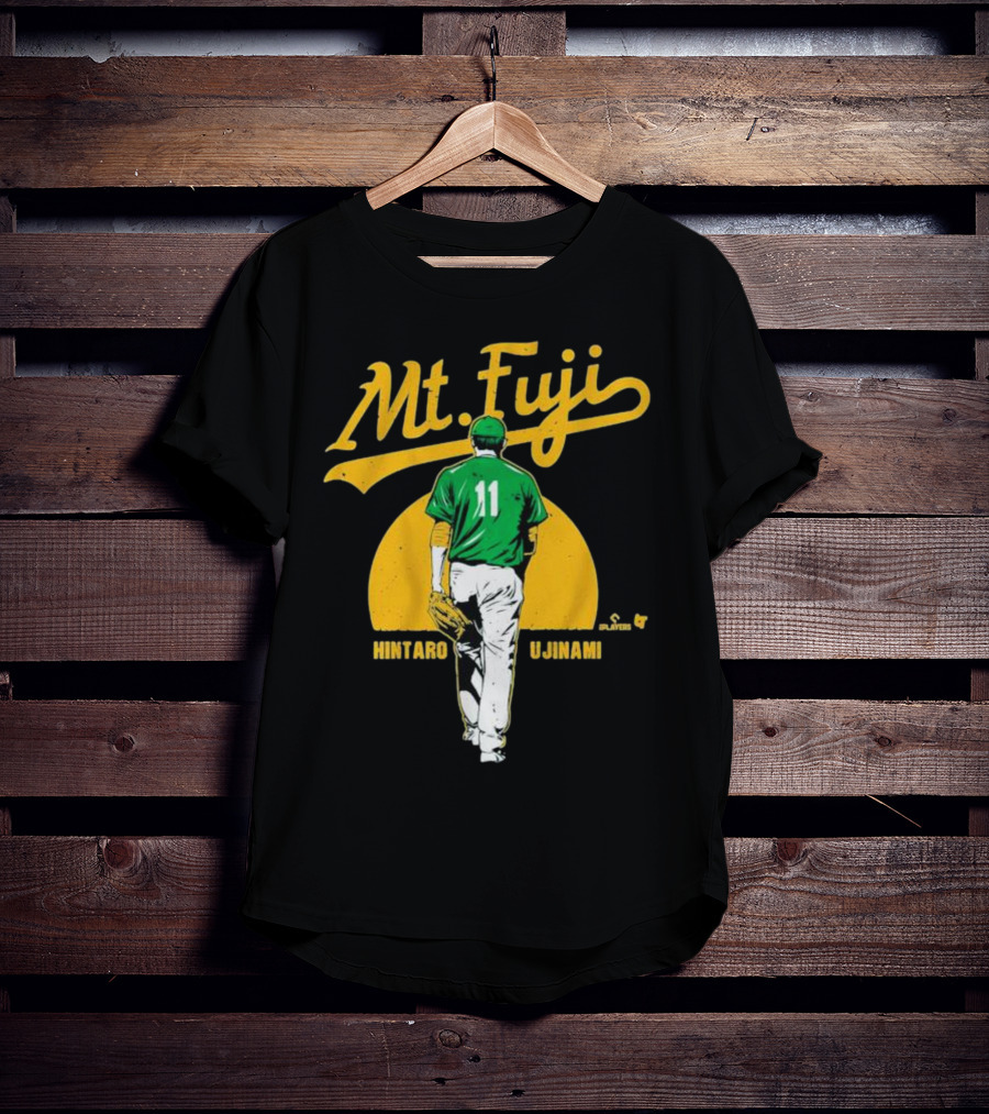 Mt. Fuji HINTARO FUJINAMI 11 Oakland Baseball Players T-Shirt