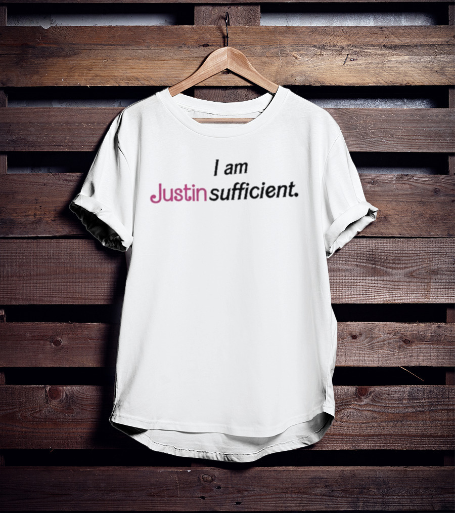 I Am Justin Sufficient Against Late Capitalism Zangief T-Shirt