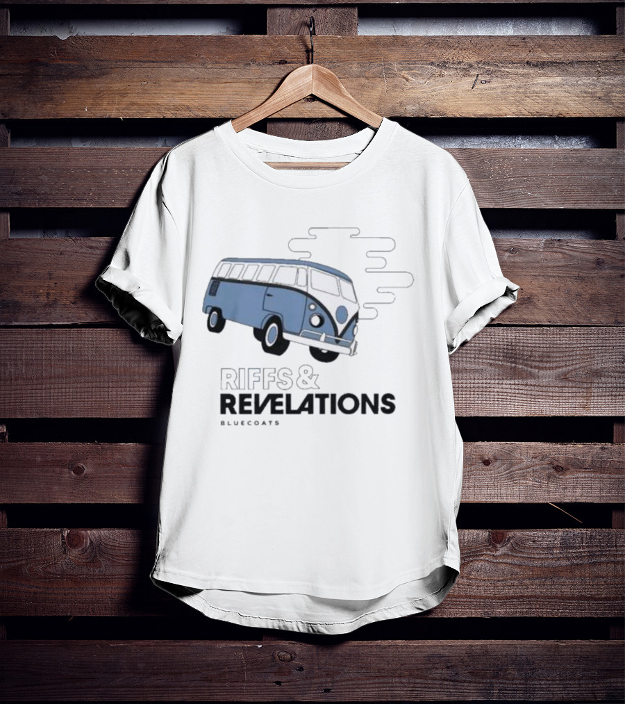 Riffs And Revelations Bluecoats Bus T-Shirt