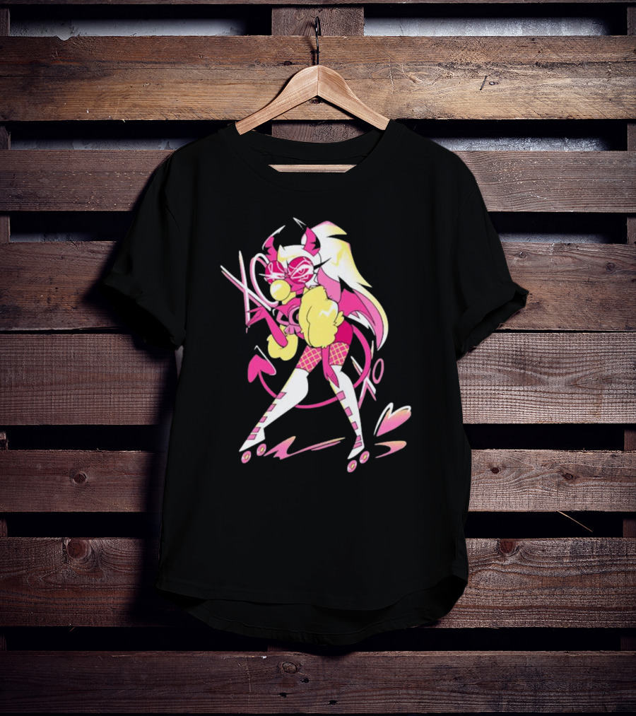 Verosika Roller Skate Demon Girl Anime T-Shirt