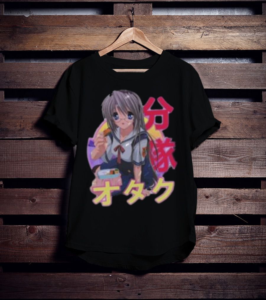 Tomoyo Sakagami Clannad Kuranado Sunset Anime Otaku T-Shirt