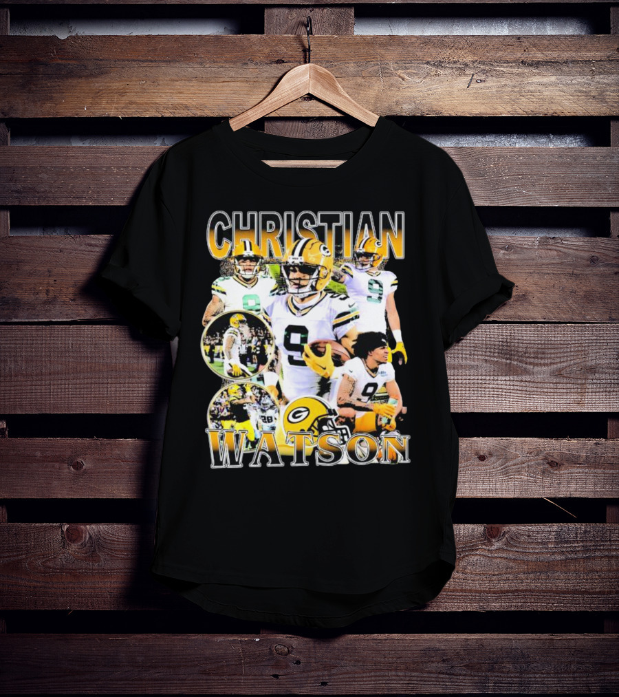 Christian Watson Green Bay Packers Football Player Highlights T-Shirt