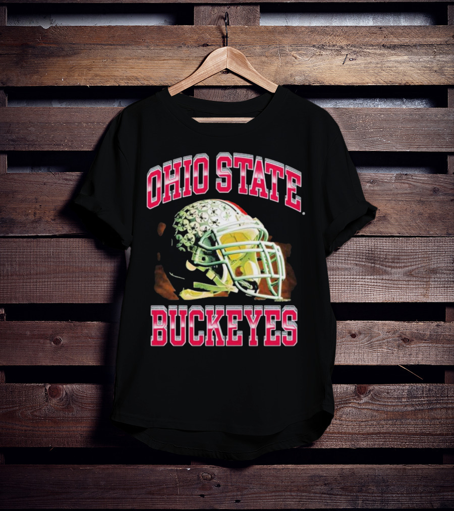 Ohio State Buckeyes Football Helmet T-Shirt
