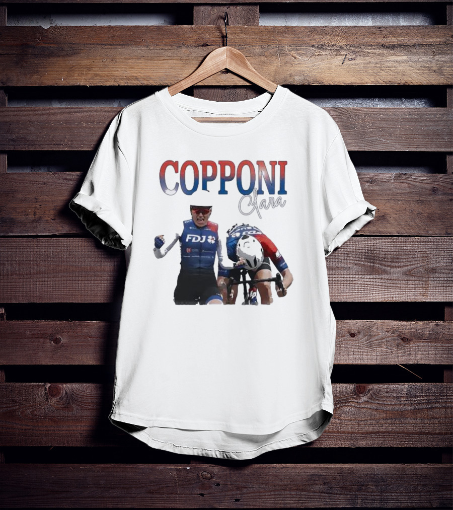 Clara Copponi FDJ Cycling Racing Champion T-Shirt