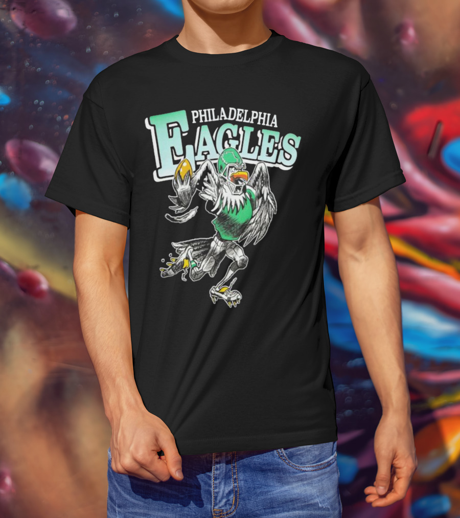 Philadelphia Eagles Vintage Mascot T-Shirt