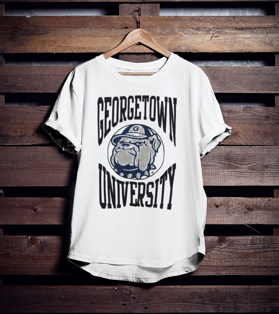 Georgetown University Bulldog Lightweight Crew 3.0 T-Shirt