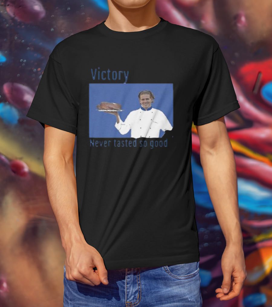Victory Never Tasted So Good Chargers Justin Herbert Brisket T-Shirt