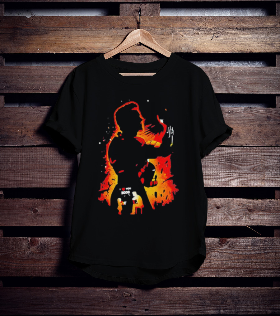 I Love You 3000 Man Of Iron Halloween T-Shirt