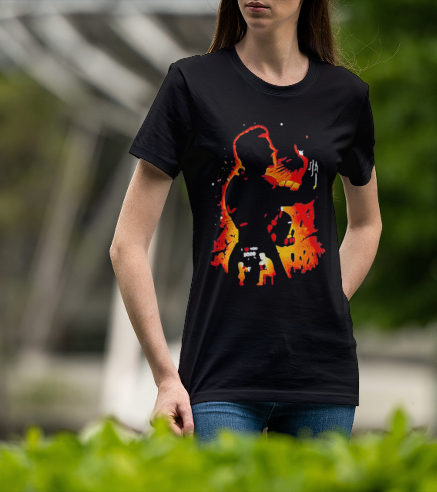I Love You 3000 Man Of Iron Halloween T-Shirt