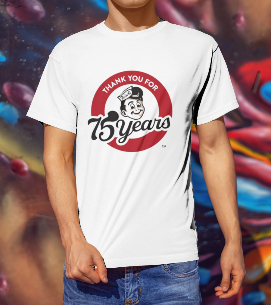 Thank You For Frisch's 75 Years T-Shirt