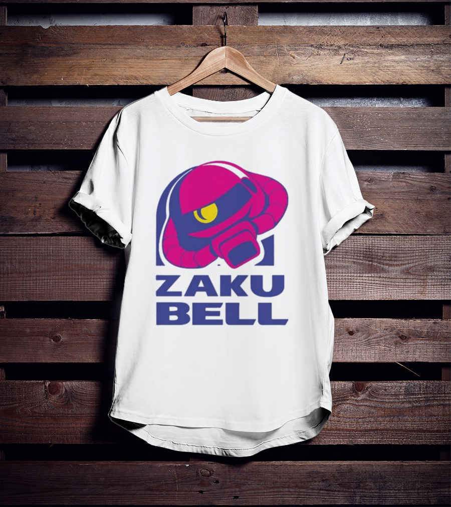 Dead Set Media Zaku Bell Mecha Fast Food Mashup T-Shirt