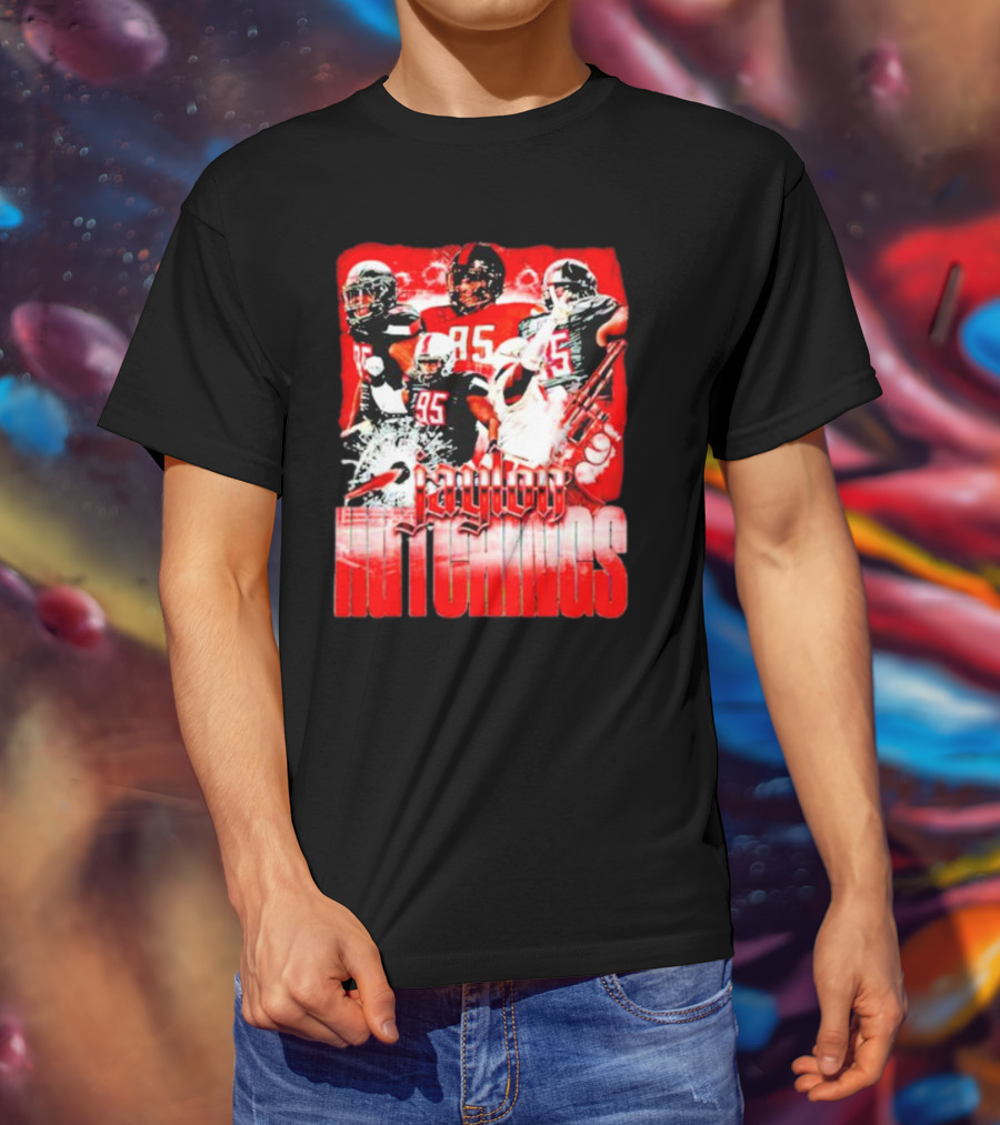 Jaylon Hutchings 95 Red Football Legends T-Shirt