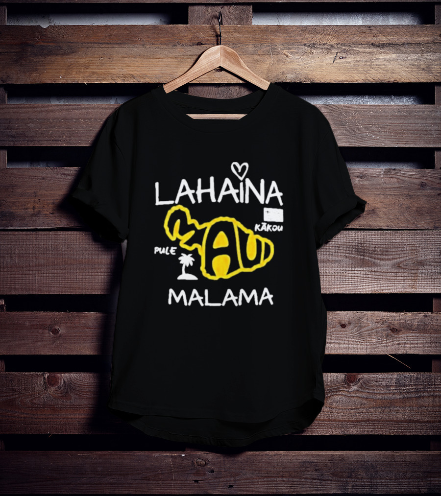 Lahaina Malama Maui Kākou Pule Love And Peace Awareness T-Shirt