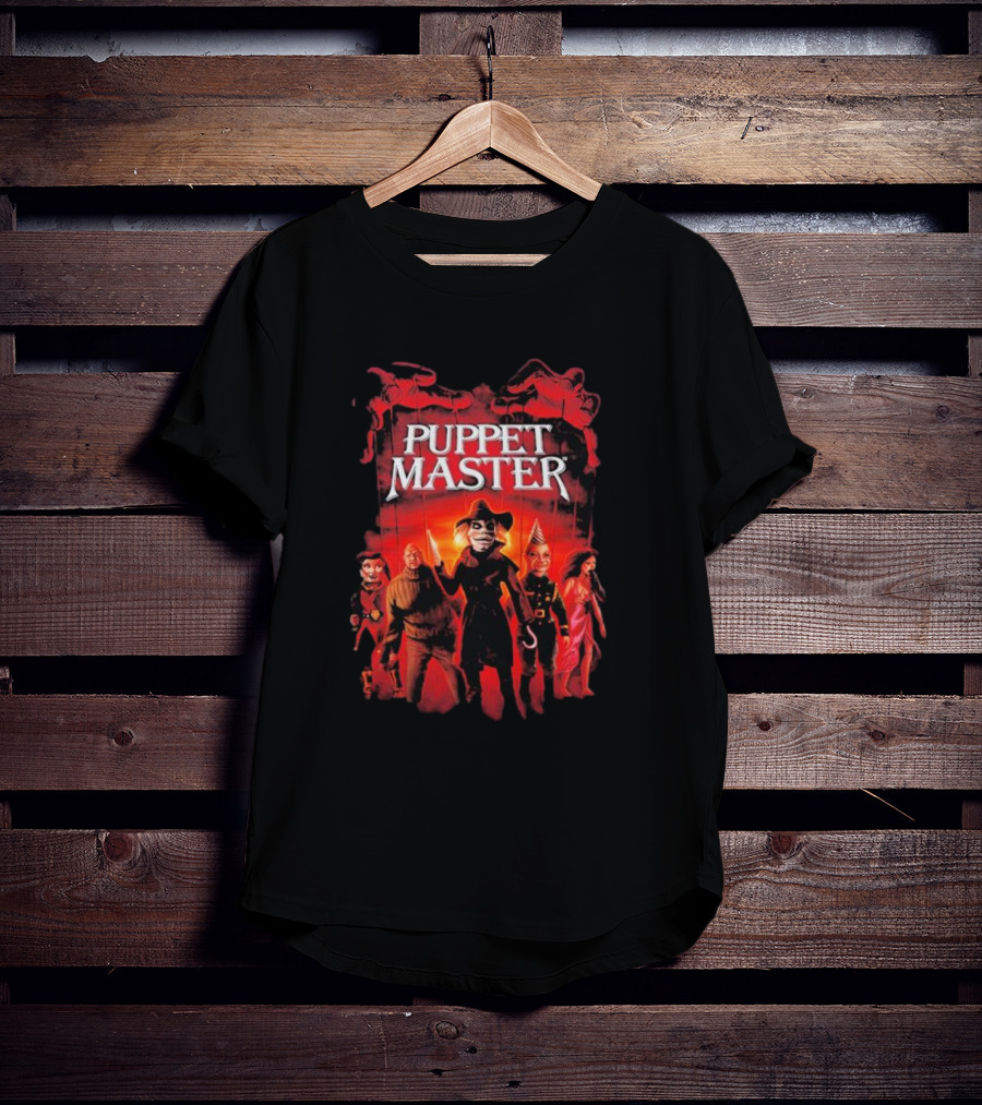 Puppet Master Strings Attached Horror Movie Characters T-Shirt
