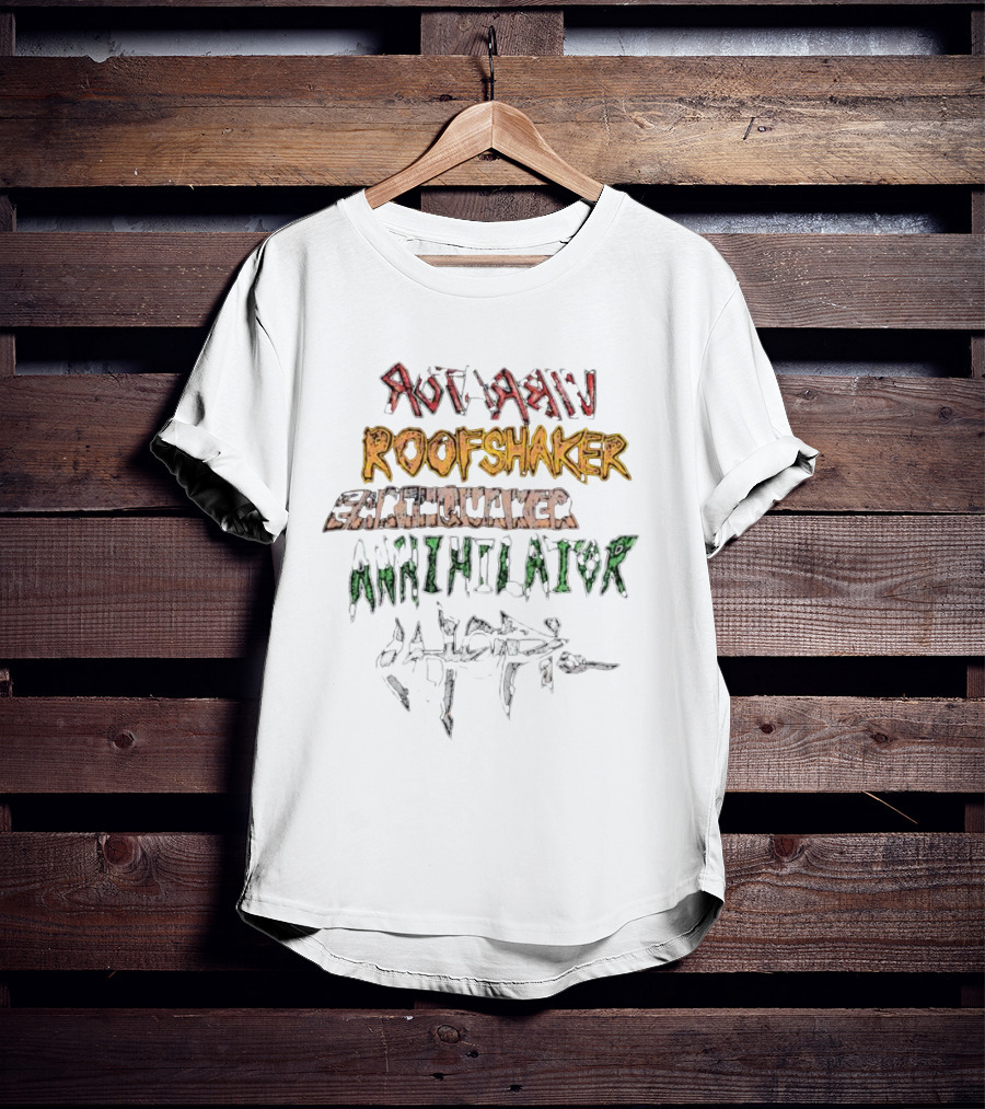 Travis Scott Rotary Roofshaker Earthquaker Annihilator Utopia T-Shirt