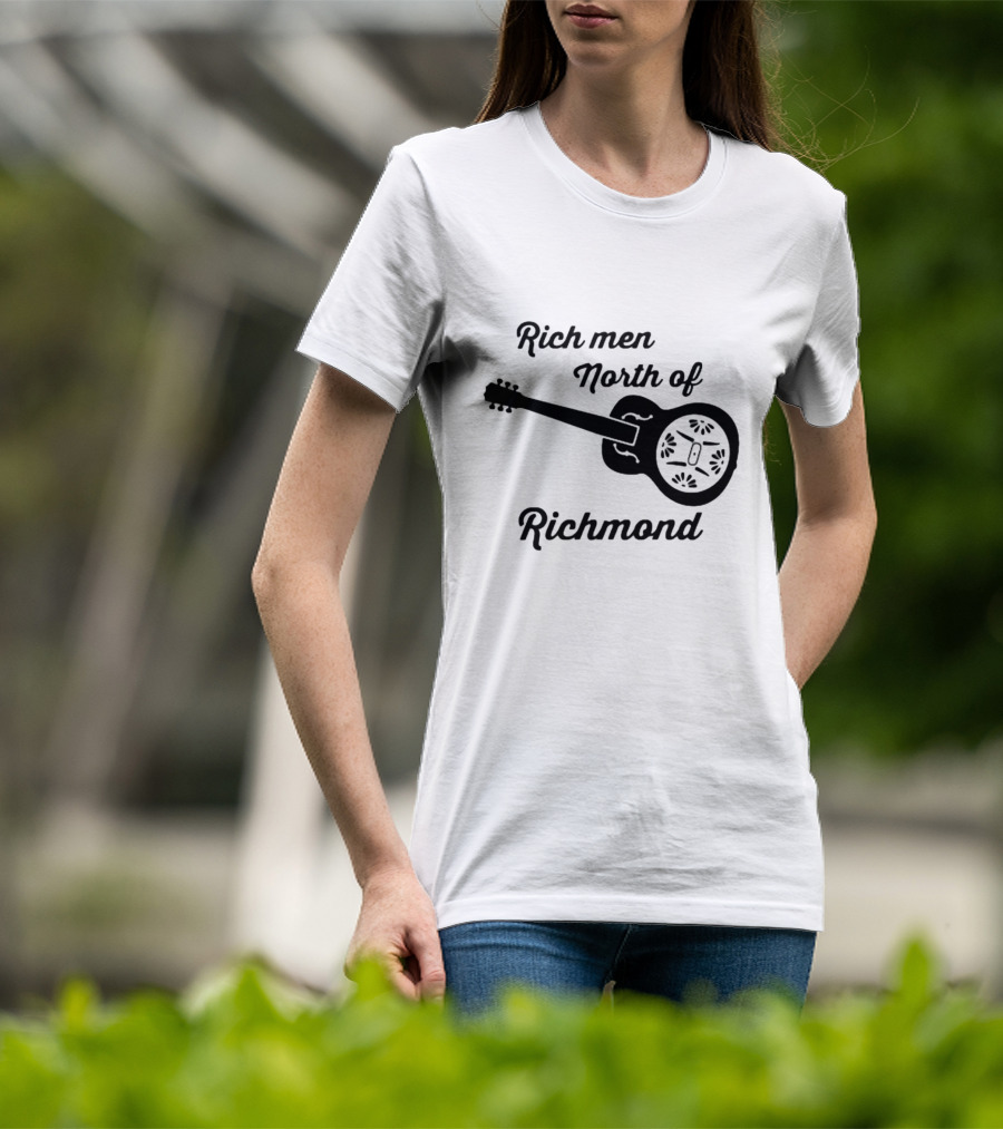 Rich Men North Of Richmond Guitar T-Shirt