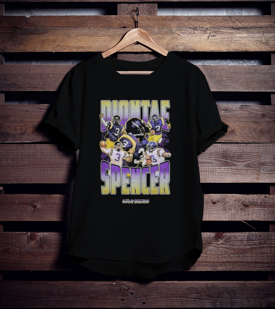 Diontae Spencer Vintage High School HUDL Wizards Football Legends T-Shirt